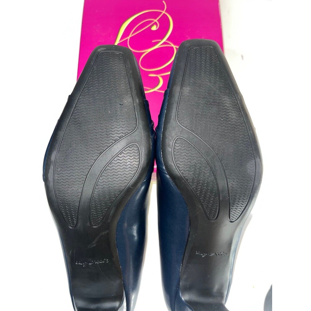 Easy Street Women's Waive New Navy Square Toe Kitten Heel Pumps Size 8.5M - Picture 8 of 8